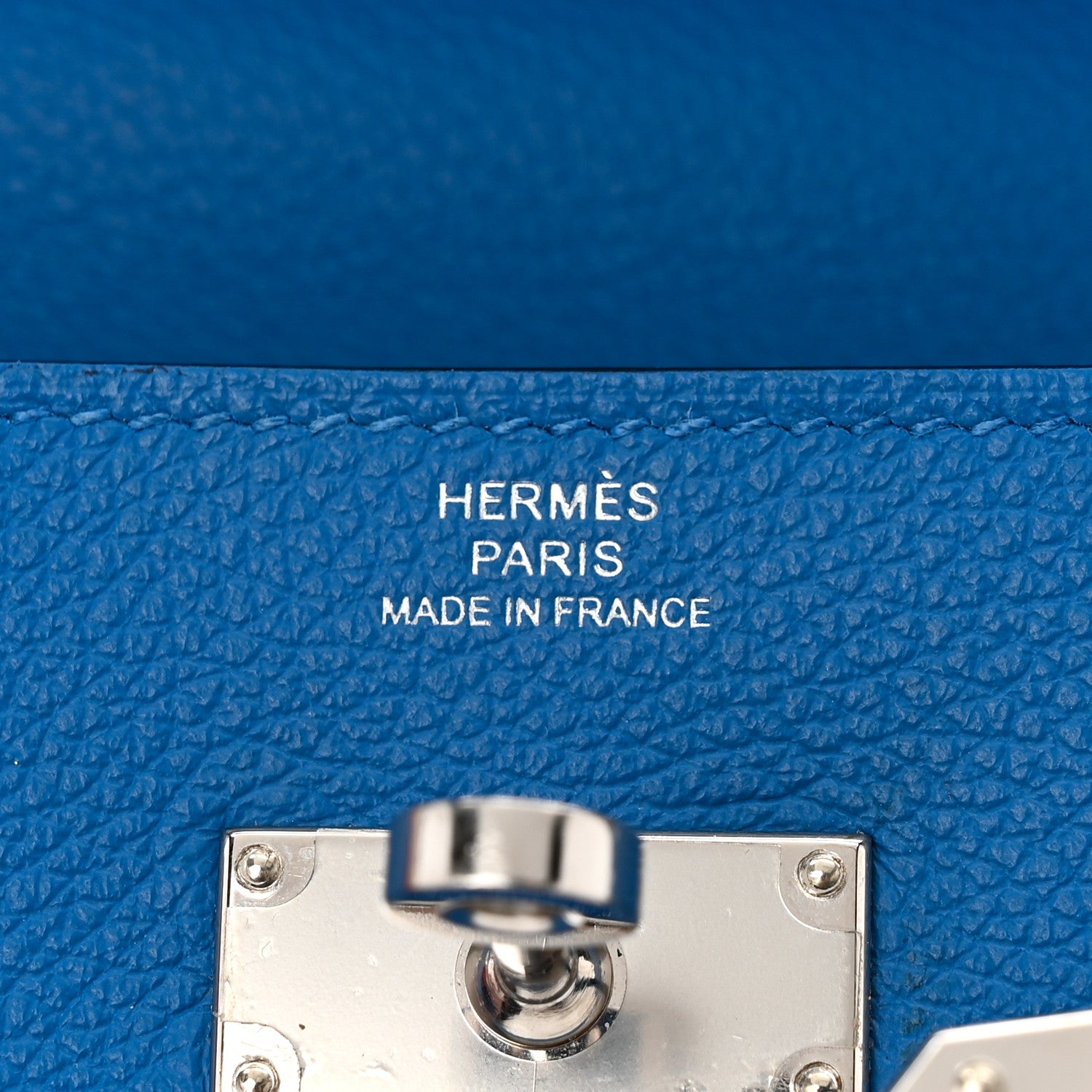 Hermes Evercolor Kelly To Go Wallet Bleu France 5 of 10