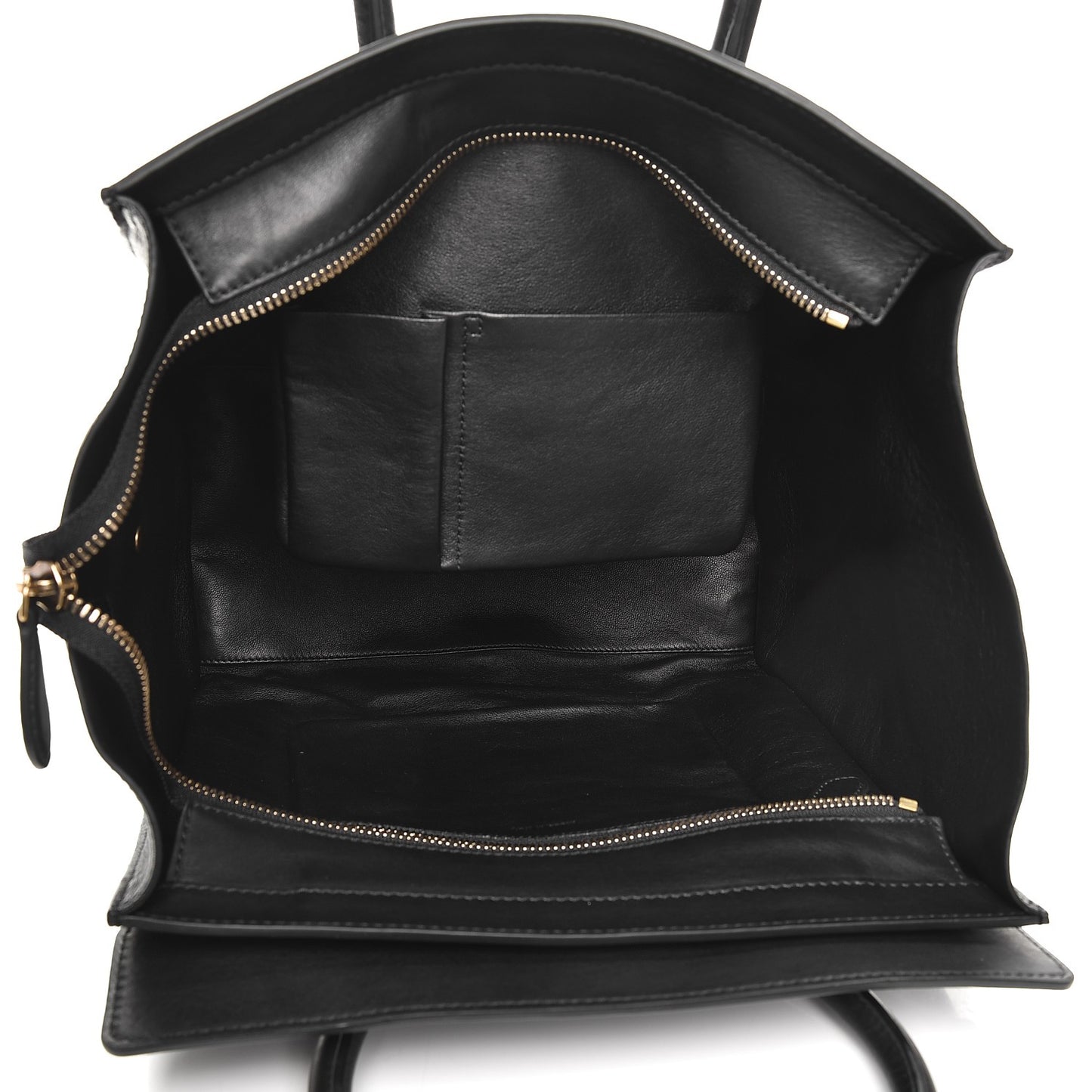 Smooth Calfskin Mini Luggage Black