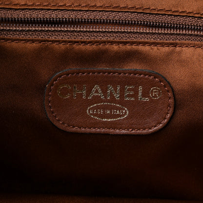 Chanel Suede CC Drawstring Backpack Brown 6 of 20