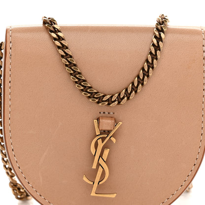 Saint Laurent Calfskin Monogram Baby Kaia Crossbody Bag Vintage Brown 8 of 11