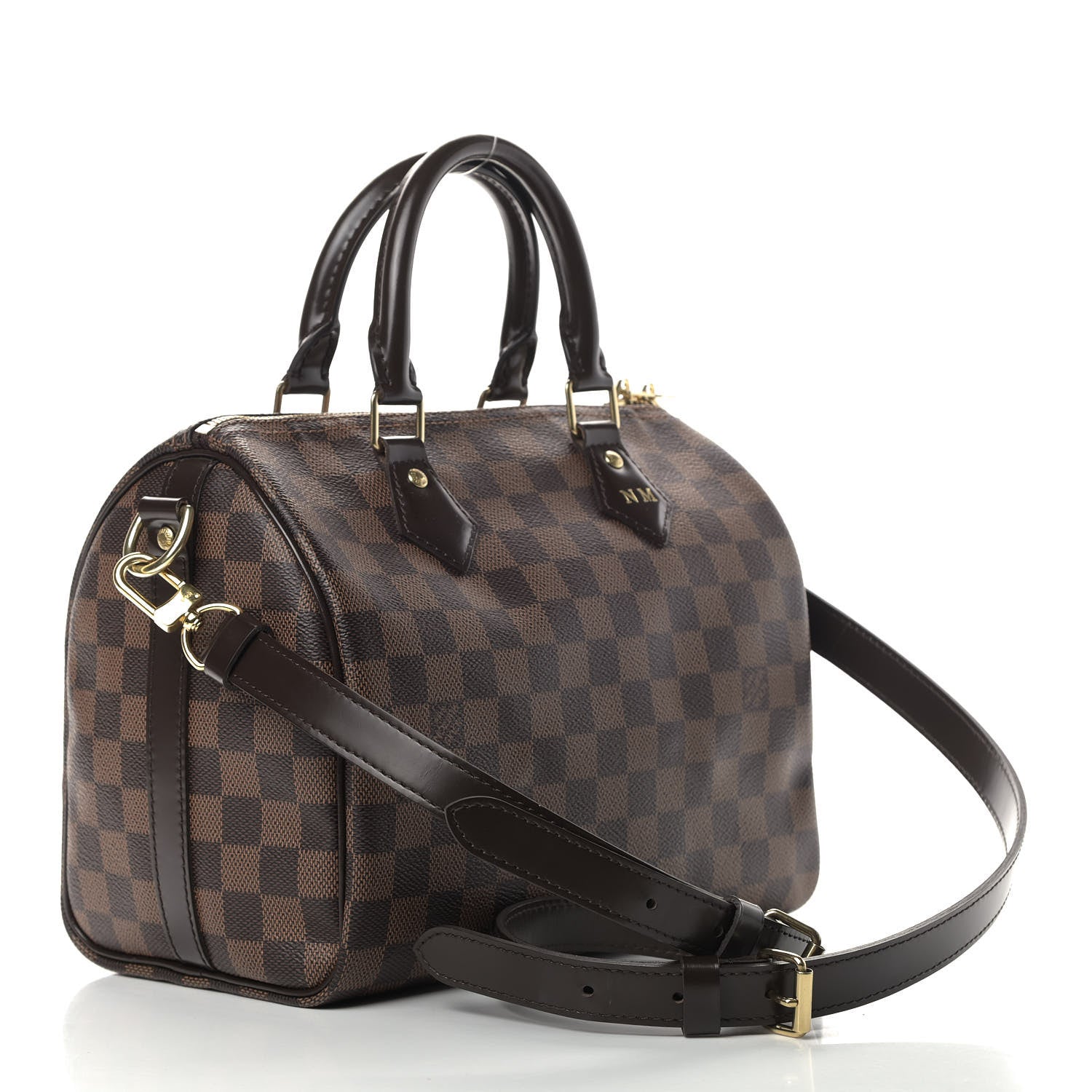 Louis Vuitton Damier Ebene Speedy Bandouliere 25 2 of 9
