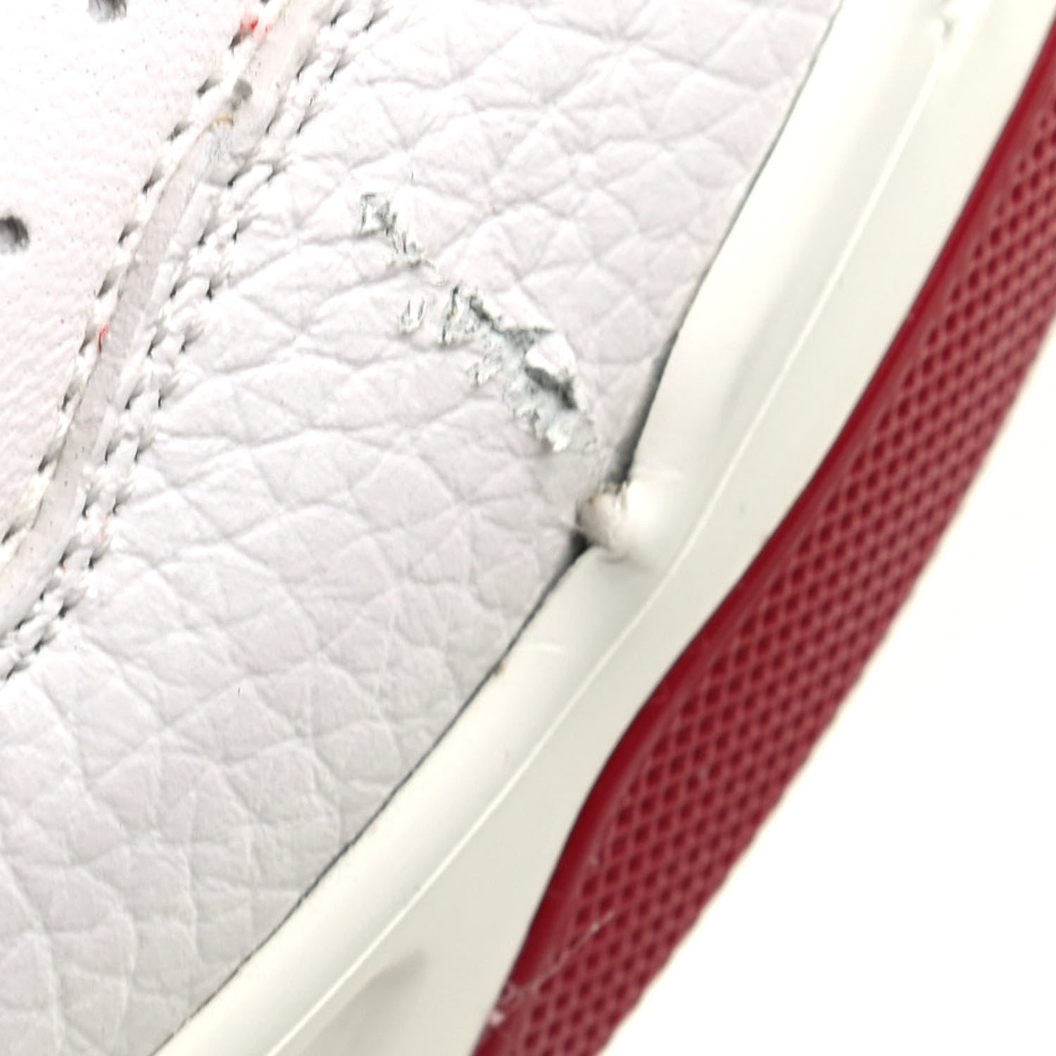 Valentino Garavani Nappa Mens One Stud Low Top Sneakers 41 White Valentino Red 9 of 11