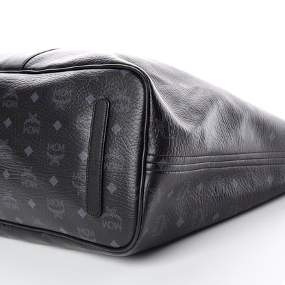 MCM Visetos Large Liz Reversible Shopper Tote Black 12 of 17