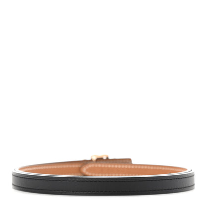 Hermes Swift Epsom 13mm Medaillon Lift Belt 80 Black Gold 2 of 6