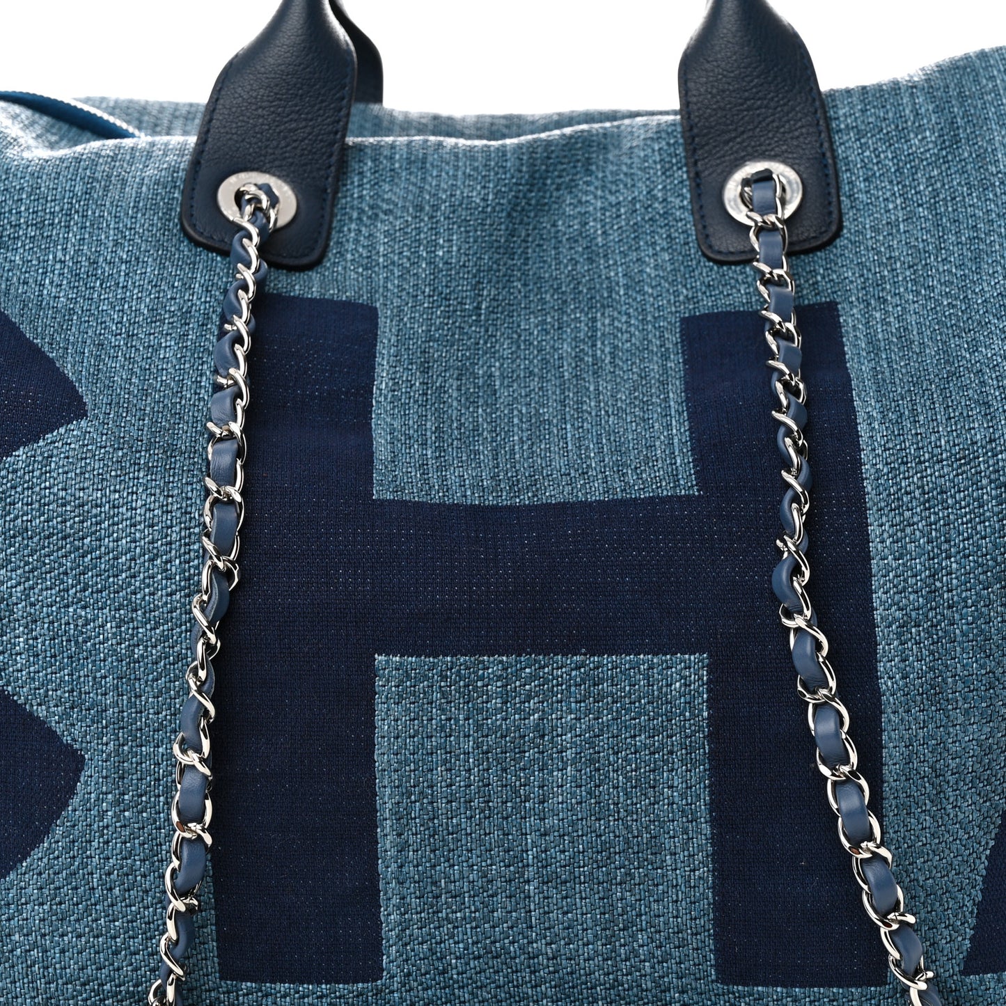 Canvas Maxi Bowling Bag Blue