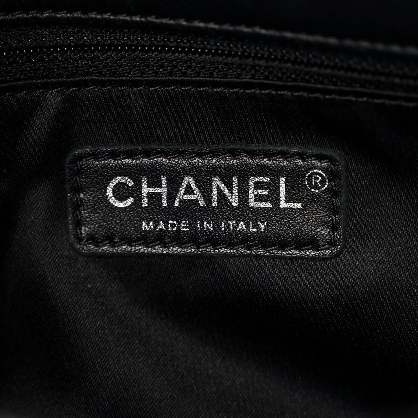 Lambskin Small CC Crossing Flap Black