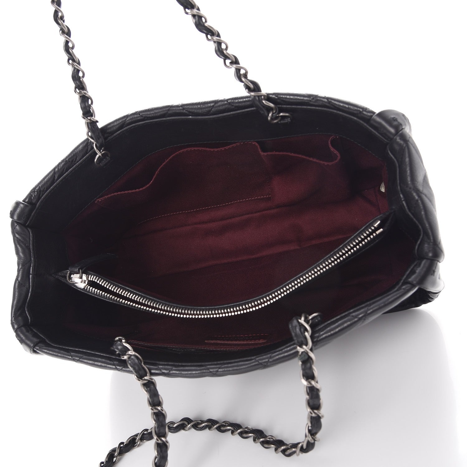 Chanel Calfskin Quilted Istanbul Small Tote Black 5 of 13