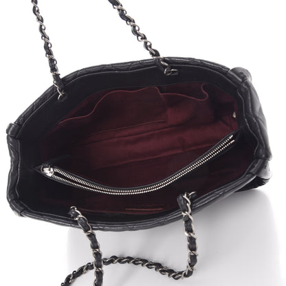 Chanel Calfskin Quilted Istanbul Small Tote Black 5 of 13
