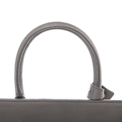 Saint Laurent Grained Calfskin Nano Sac De Jour Gray 11 of 13