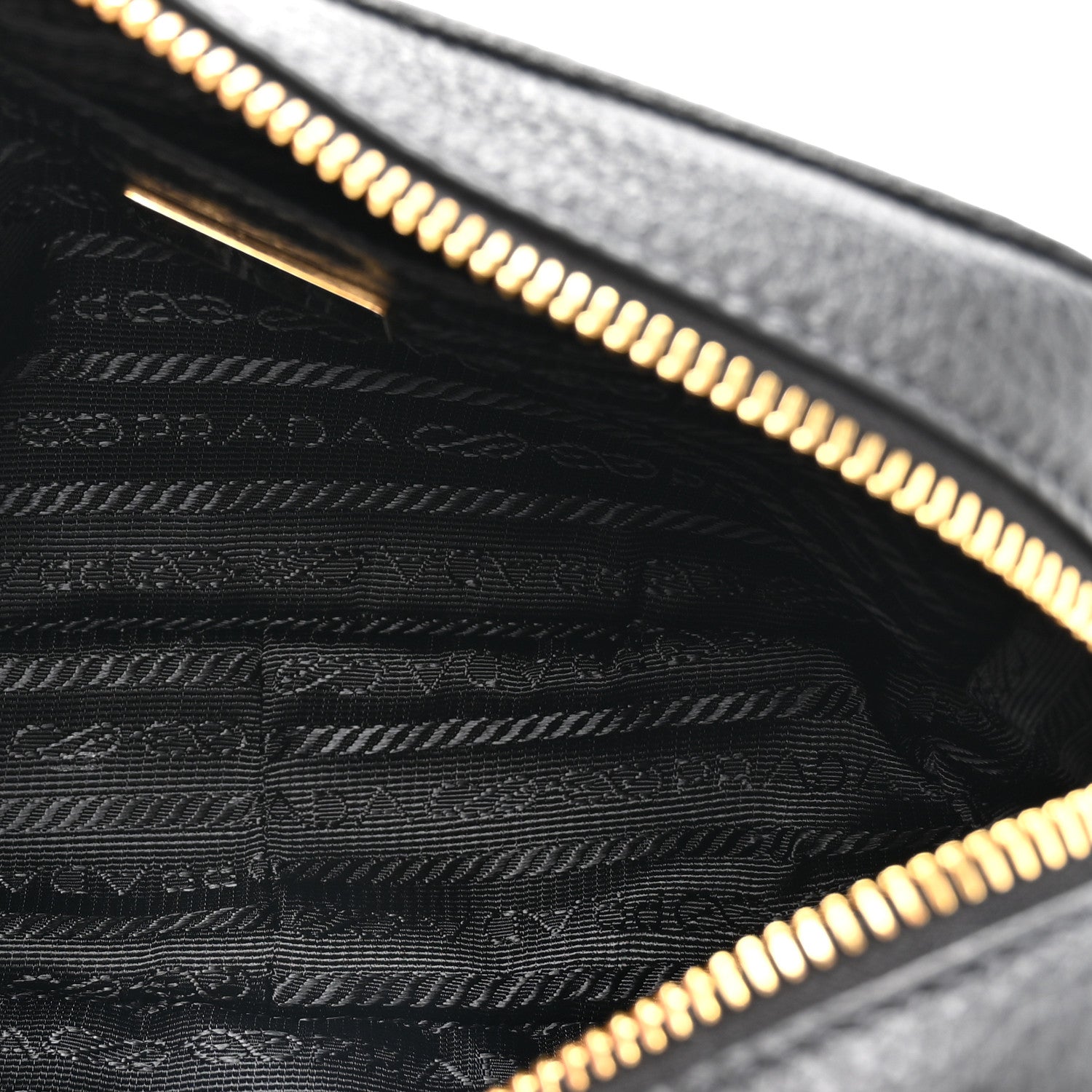 Prada Vitello Daino Mini Crossbody Bag Black 5 of 9