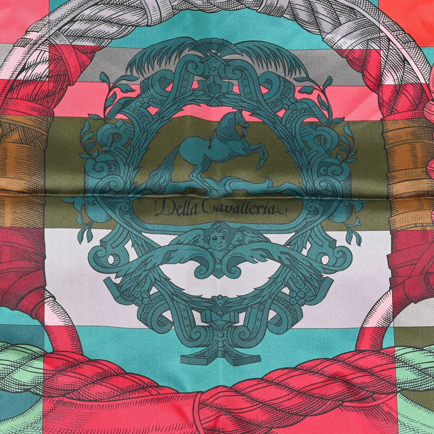 Hermes Silk Della Cavalleria Finesse Scarf 90 4 of 6