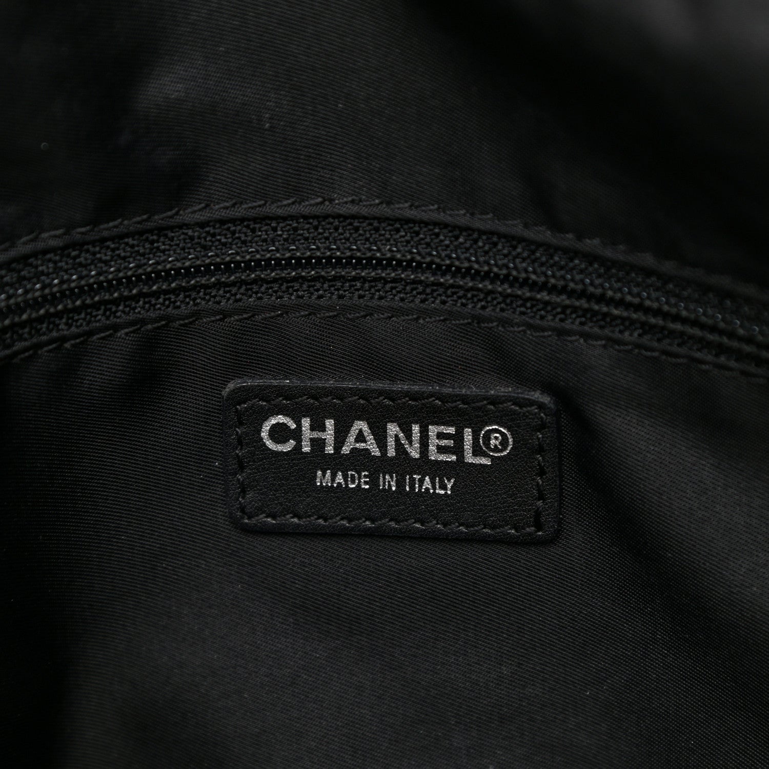 Chanel Nylon Travel Tote Black 6 of 11