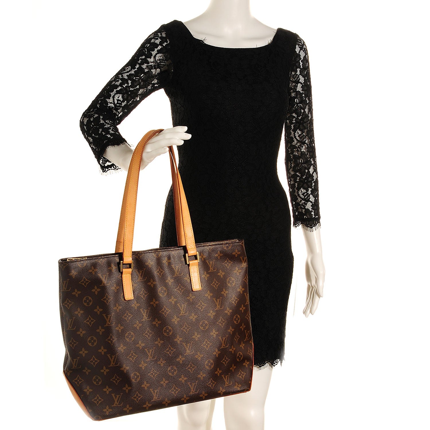Louis Vuitton Monogram Cabas Mezzo 2 of 7