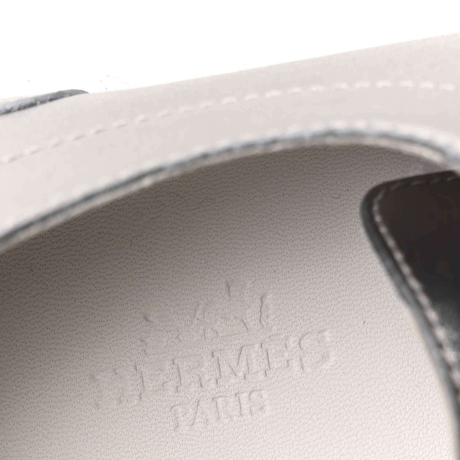 Hermes Metallic Calfskin Cross Sneakers 36.5 8 of 9