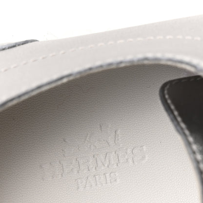 Hermes Metallic Calfskin Cross Sneakers 36.5 8 of 9