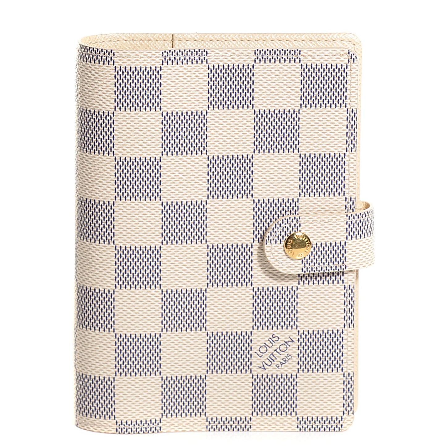 Damier Azur Small Ring Agenda Cover