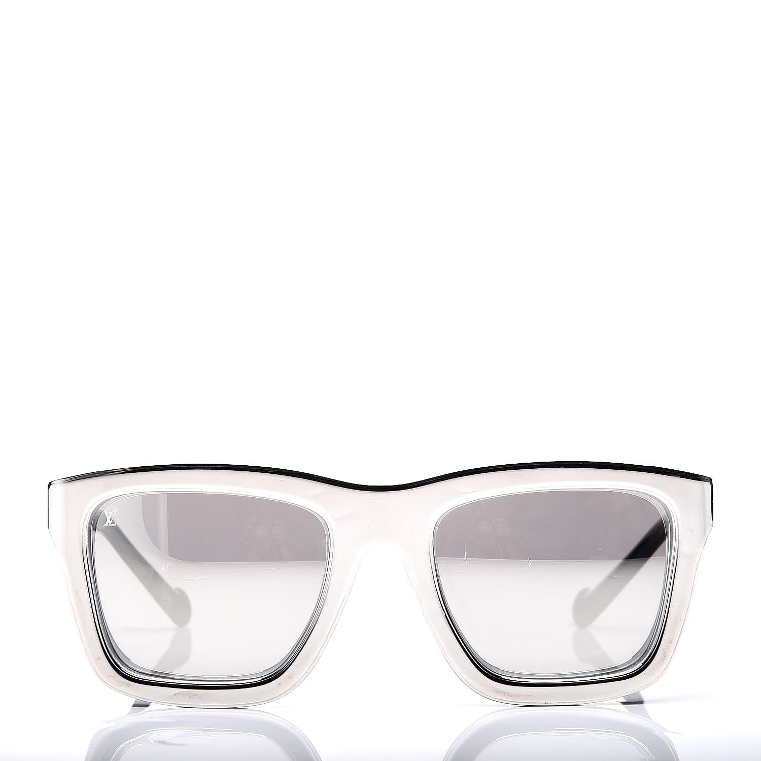 Louis Vuitton Mirrored Sunglasses Z0751W Silver 2 of 10