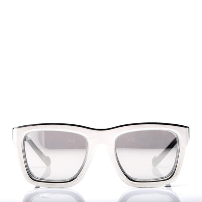 Louis Vuitton Mirrored Sunglasses Z0751W Silver 2 of 10