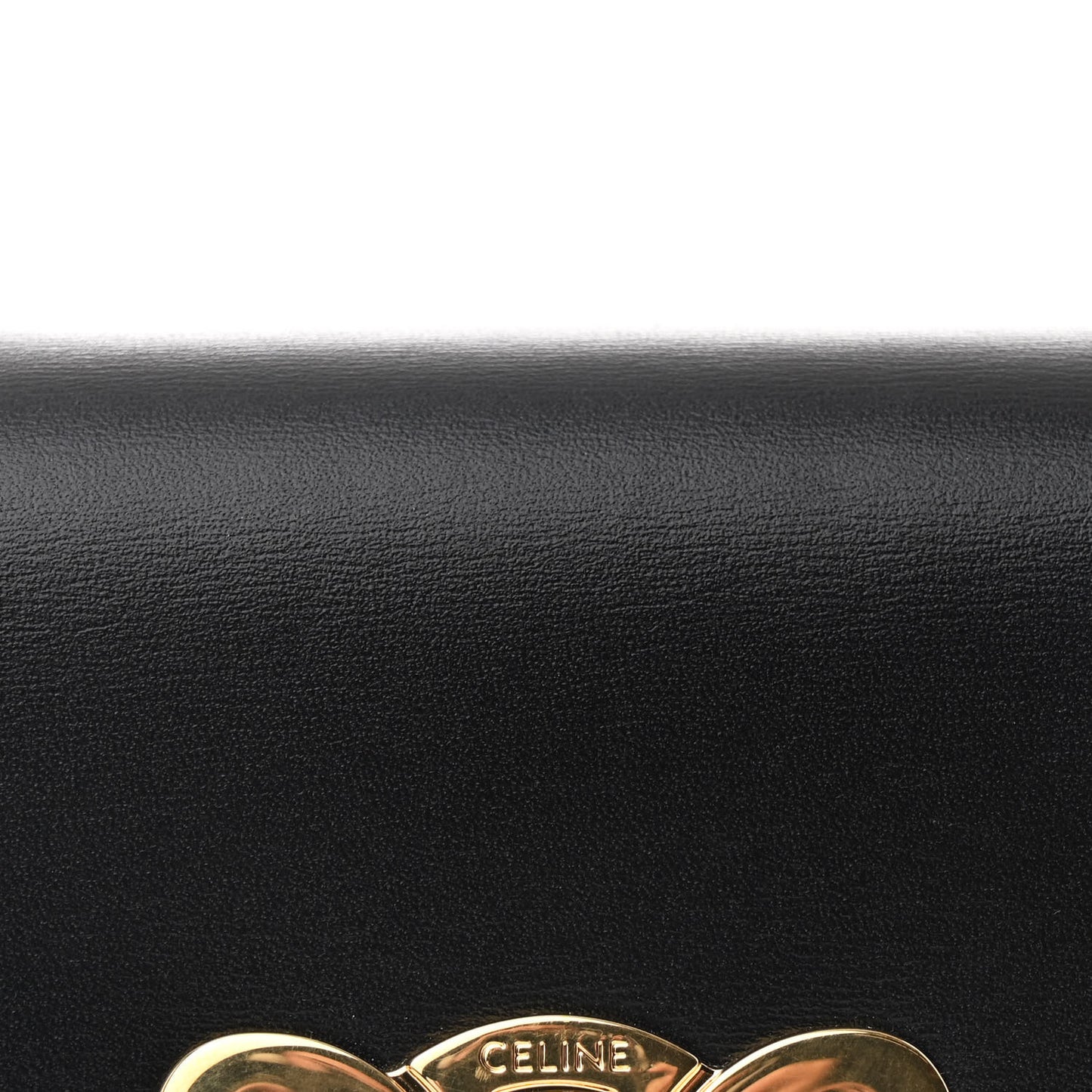 Shiny Calfskin Mini Claude Black