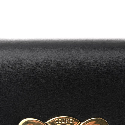 Celine Shiny Calfskin Mini Claude Black 9 of 12