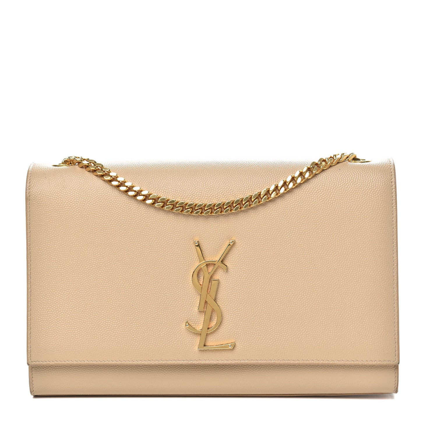 Grain De Poudre Medium Monogram Kate Satchel Nude Powder
