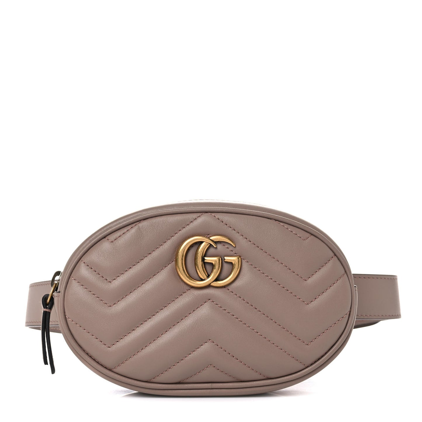 Calfskin Matelasse GG Marmont Belt Bag 85 34 Porcelain Rose