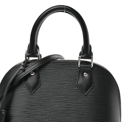 Louis Vuitton Epi Alma BB Black 7 of 9