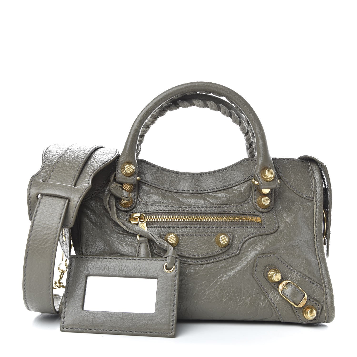 Balenciaga Agneau Giant 12 Gold Hardware Mini City Beige Liege 1 of 11