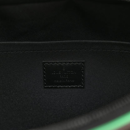 Louis Vuitton Monogram Macassar S Lock Messenger Minty Green 6 of 9