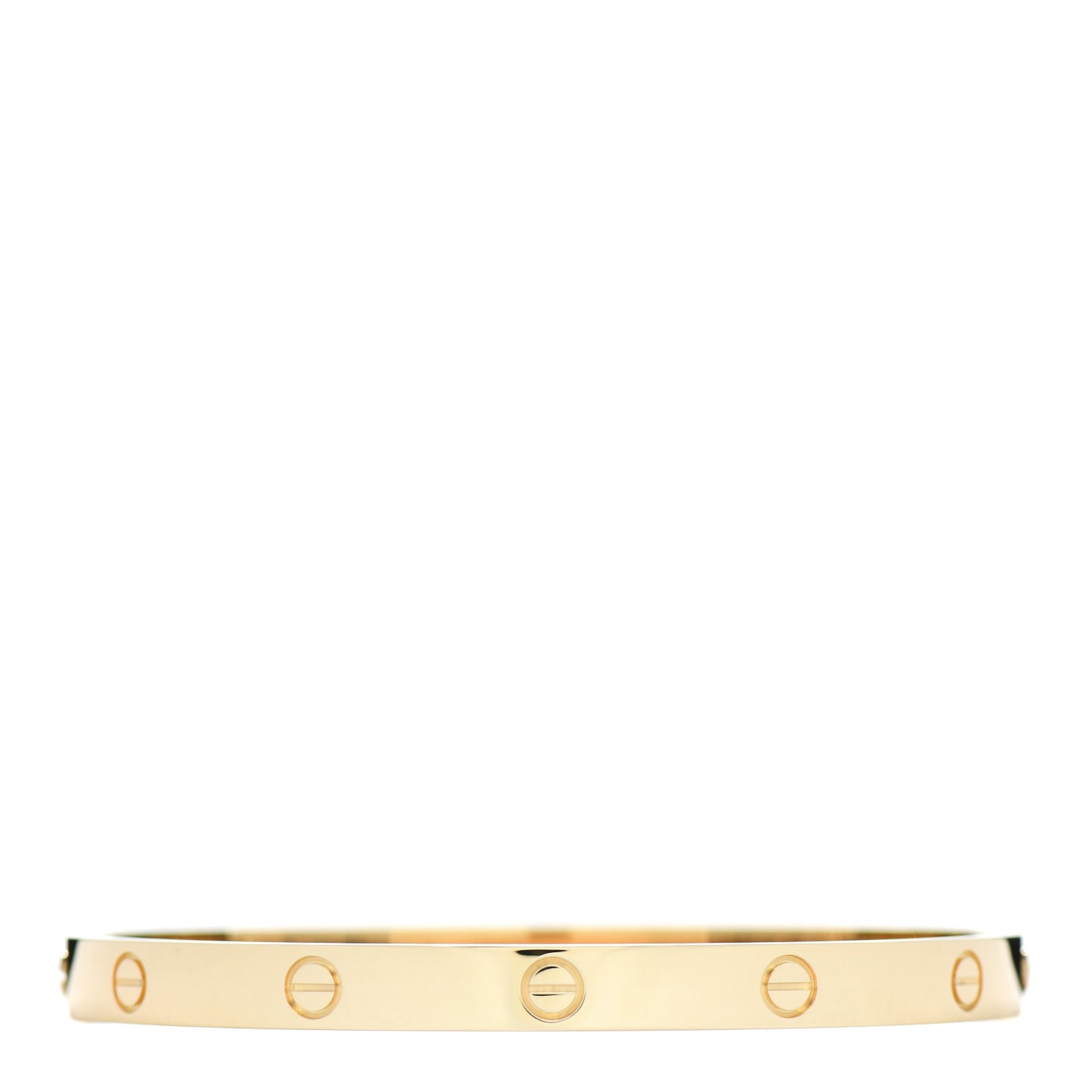 18K Yellow Gold LOVE Bracelet 20