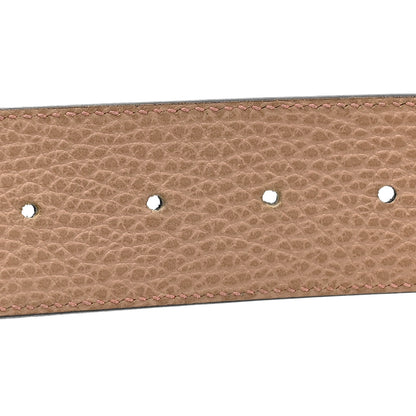 Gucci Calfskin 1973 Reversible Belt 95 38 Black Pink 4 of 5