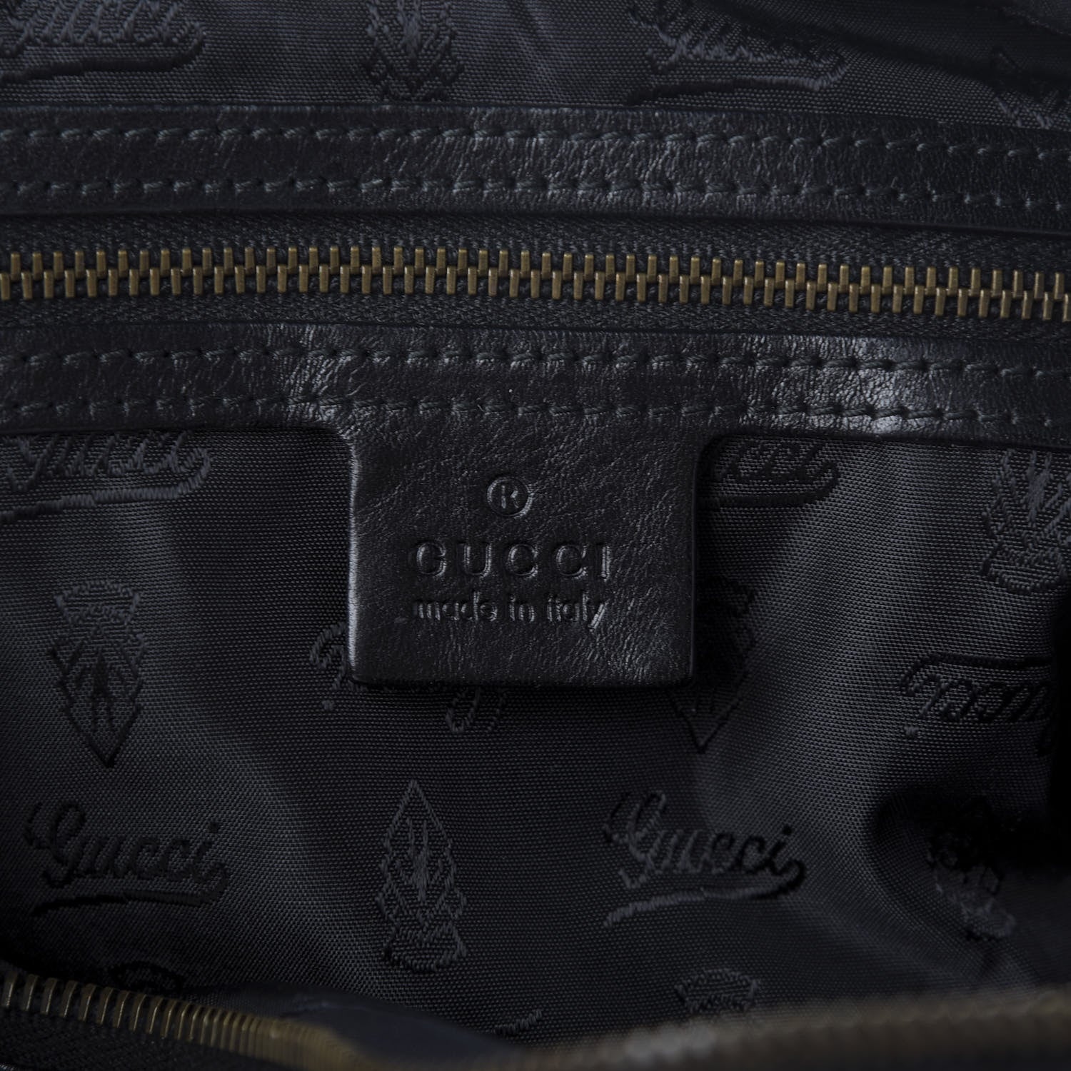 Gucci Calfskin Medium Jockey Hobo Black 8 of 12
