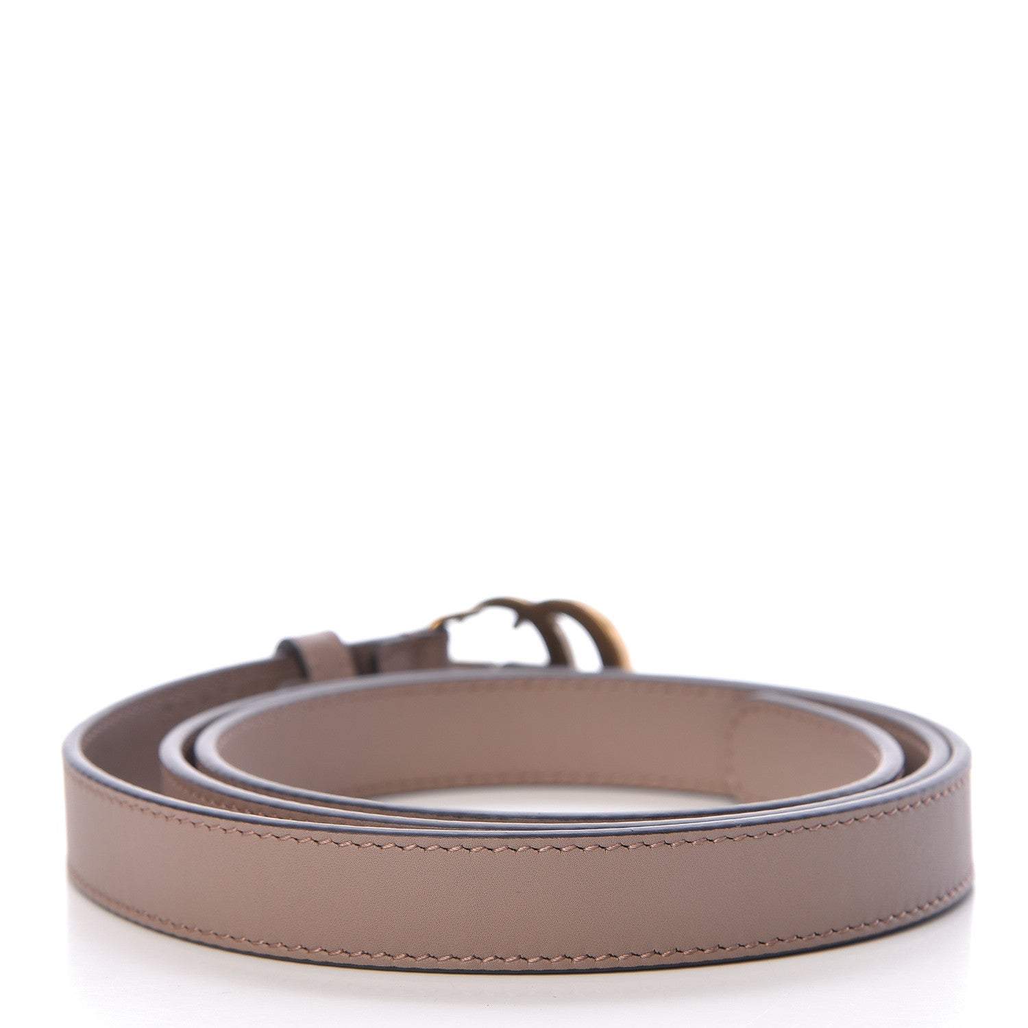 Gucci Calfskin Double G 20mm Belt 100 40 Porcelain Rose 3 of 7