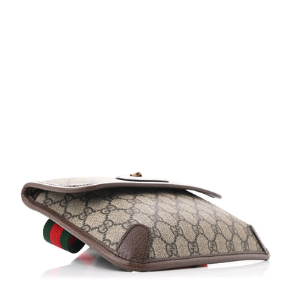Gucci GG Supreme Monogram Neo Vintage Web Belt Bag Brown 4 of 10