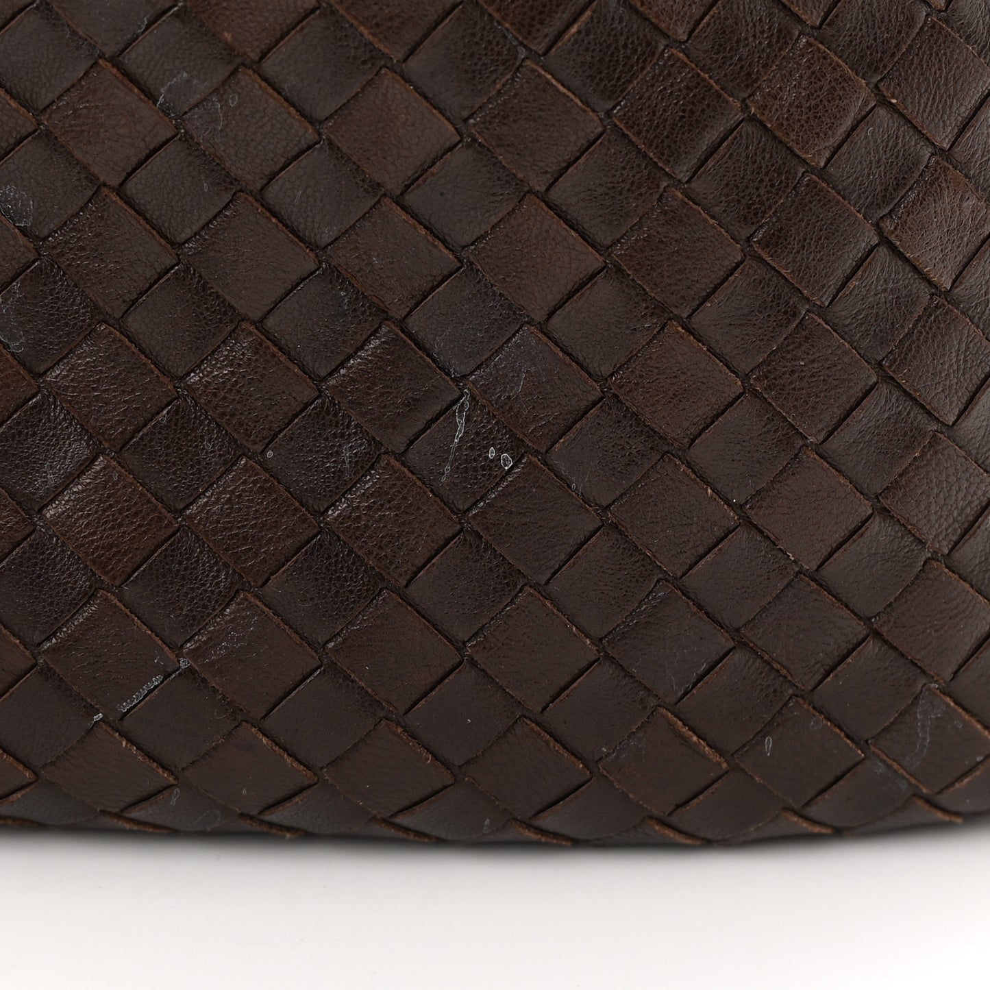 Nappa Intrecciato Medium Veneta Hobo Ebano