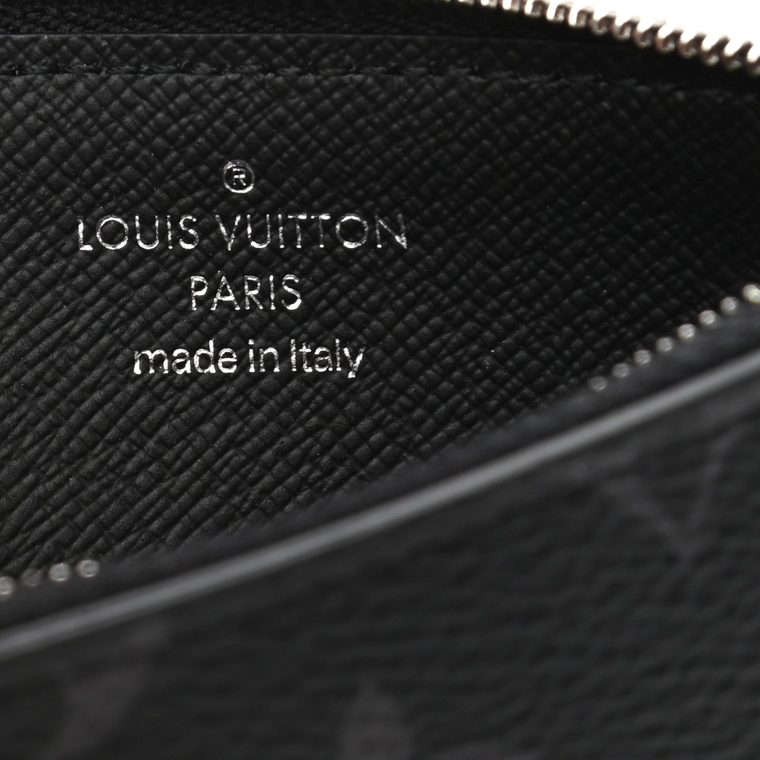Louis Vuitton Monogram Eclipse Taiga Coin Card Holder 6 of 6
