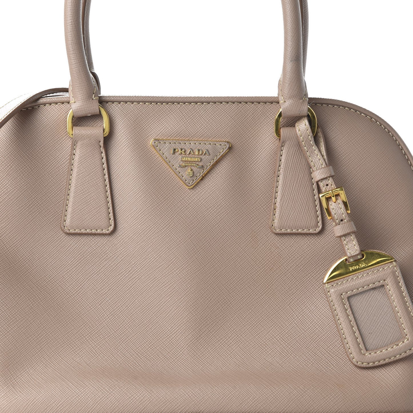 Saffiano Lux Open Promenade Tote Cammeo
