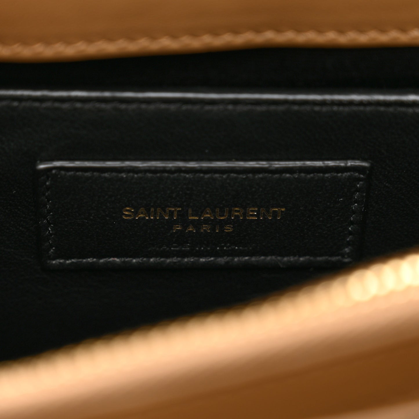 Calfskin Y Quilted Monogram Small Loulou Chain Satchel Dark Beige