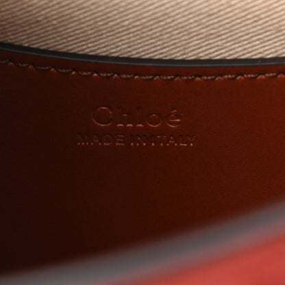 Chloe Calfskin Small Tess Bag Sepia Brown 6 of 10