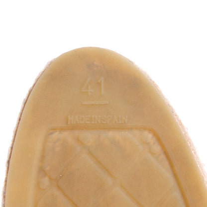 Chanel Lambskin Espadrilles Black 41 5 of 7