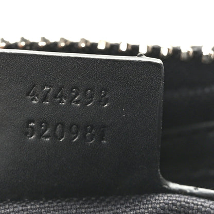 Gucci Soft GG Supreme Monogram Web Belt Bag Black Grey 7 of 9
