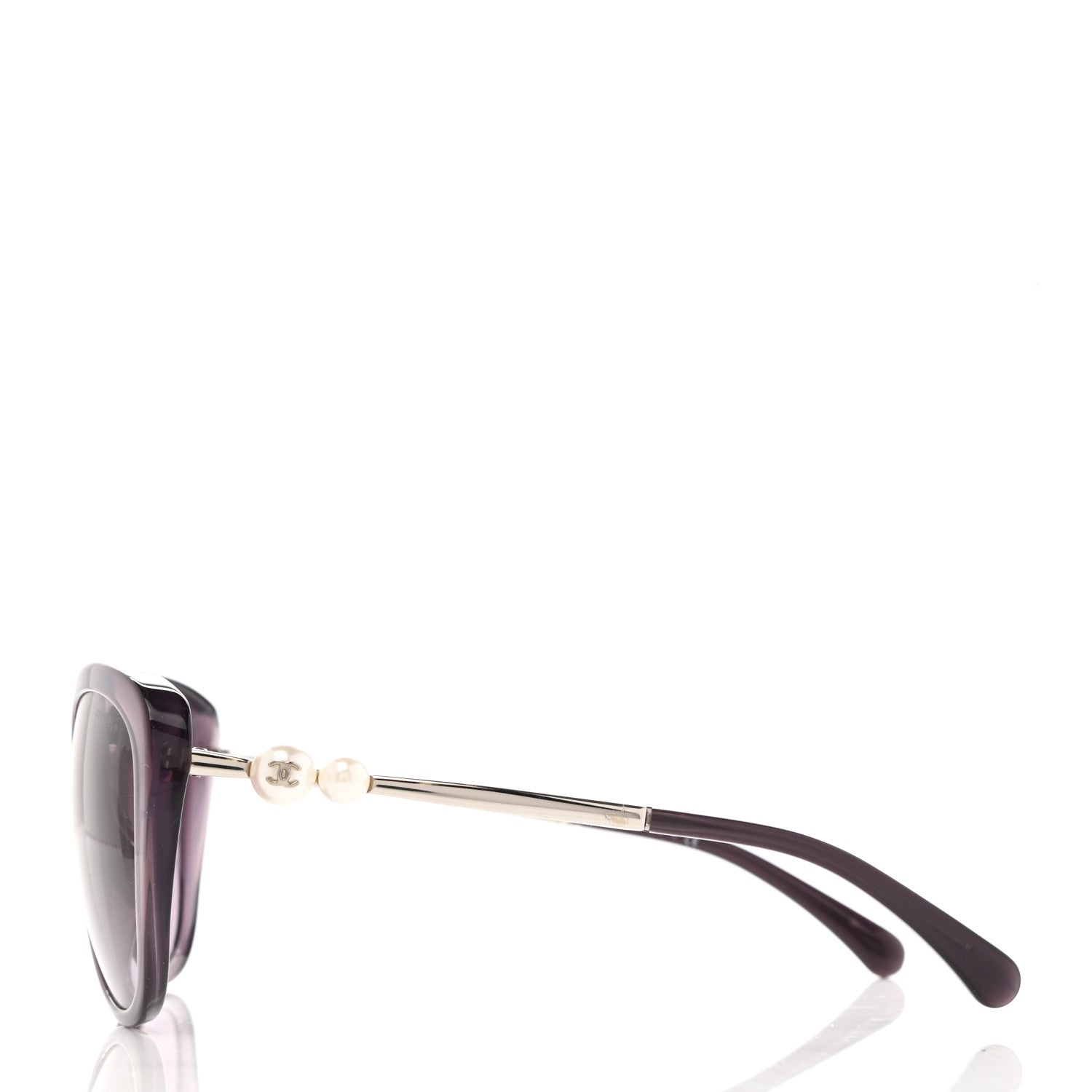 Chanel Pearl Sunglasses 5338-H-A Purple 3 of 7