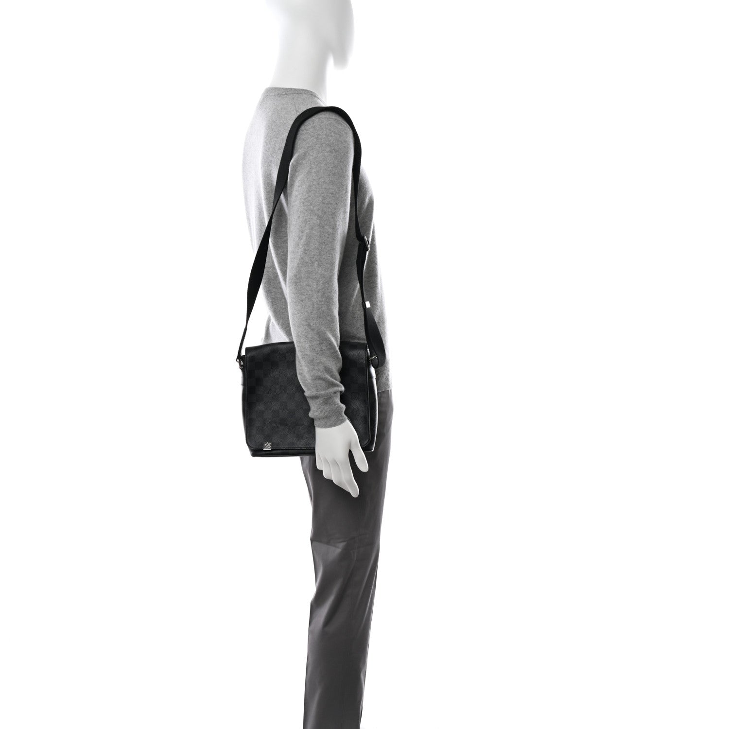 Louis Vuitton Damier Graphite District PM 2 of 10