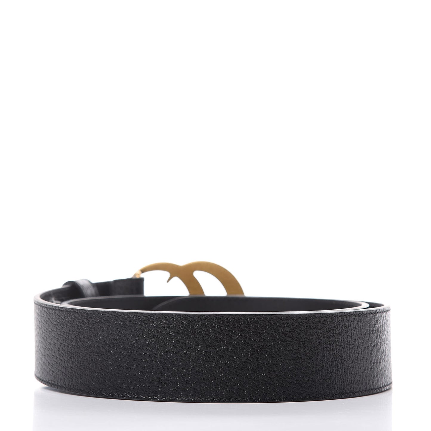 Textured Calfskin Double G 40mm Belt 90 36 Black