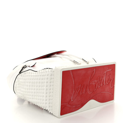 Christian Louboutin Calfskin Spiked Explorafunk Backpack White 5 of 11