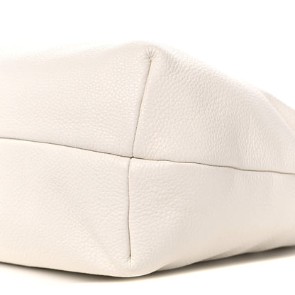 Prada Vitello Daino Hobo White 8 of 8