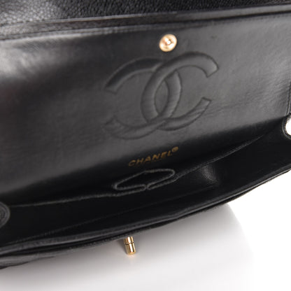 Chanel Caviar Quilted Medium Double Flap Black 5 of 9