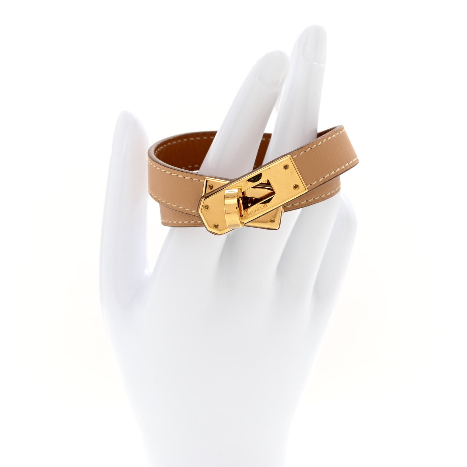 Hermes Swift Kelly Double Tour Bracelet S Curry 2 of 6