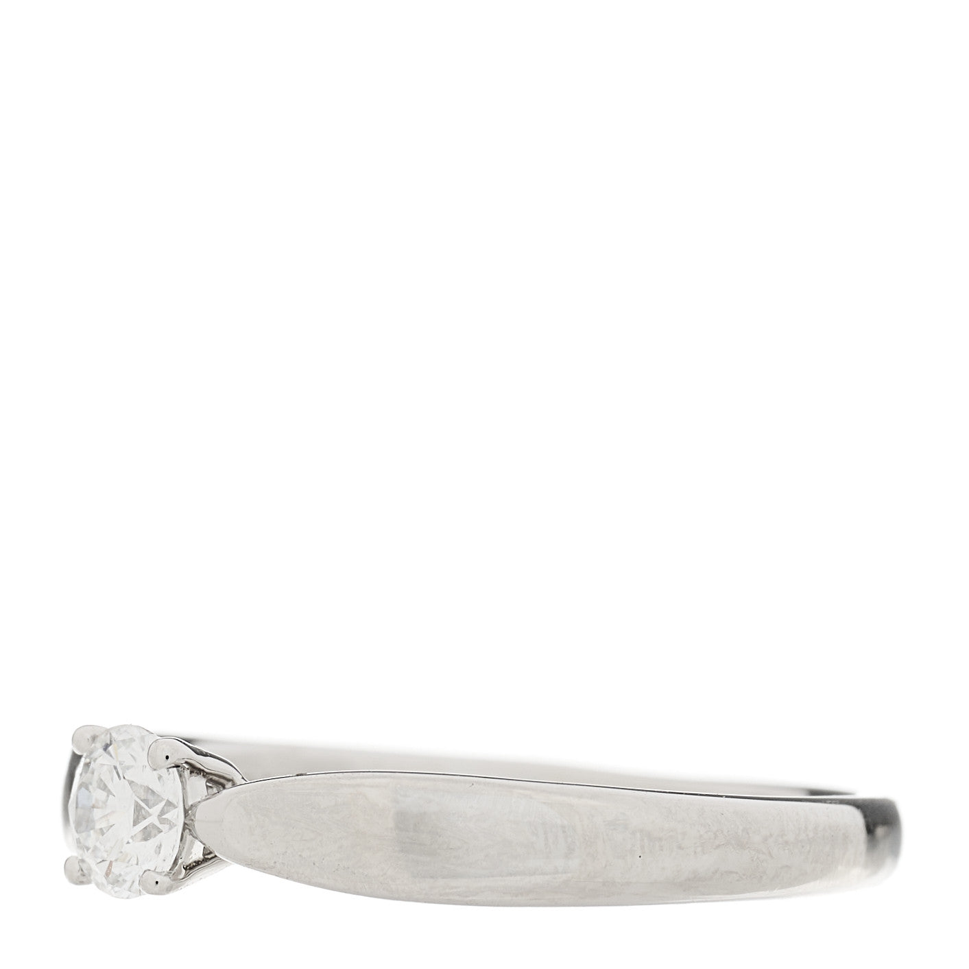 Platinum Diamond .25ct Harmony Solitaire Engagement Ring 51 5.75