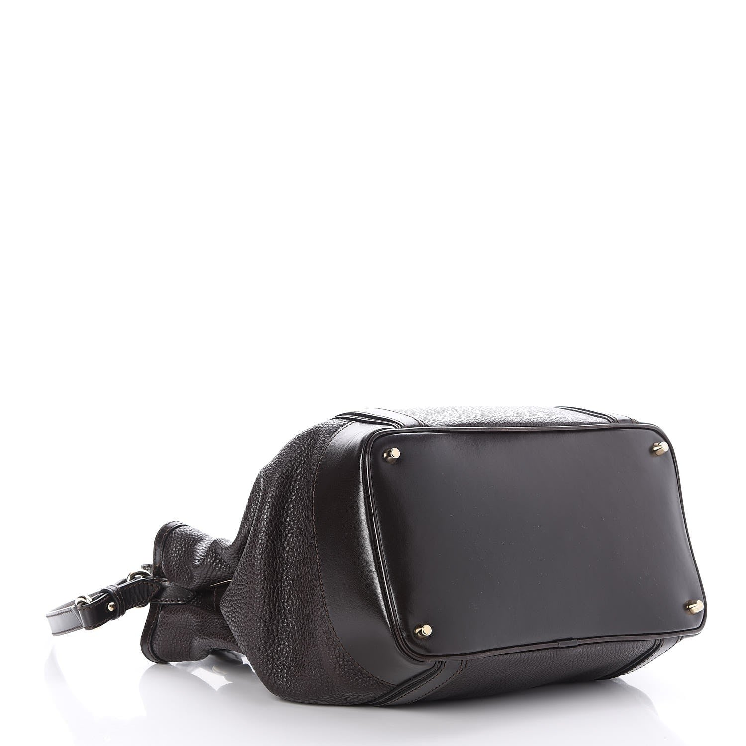 Burberry Grainy Calfskin Medium Golderton Tote Dark Chocolate 4 of 9